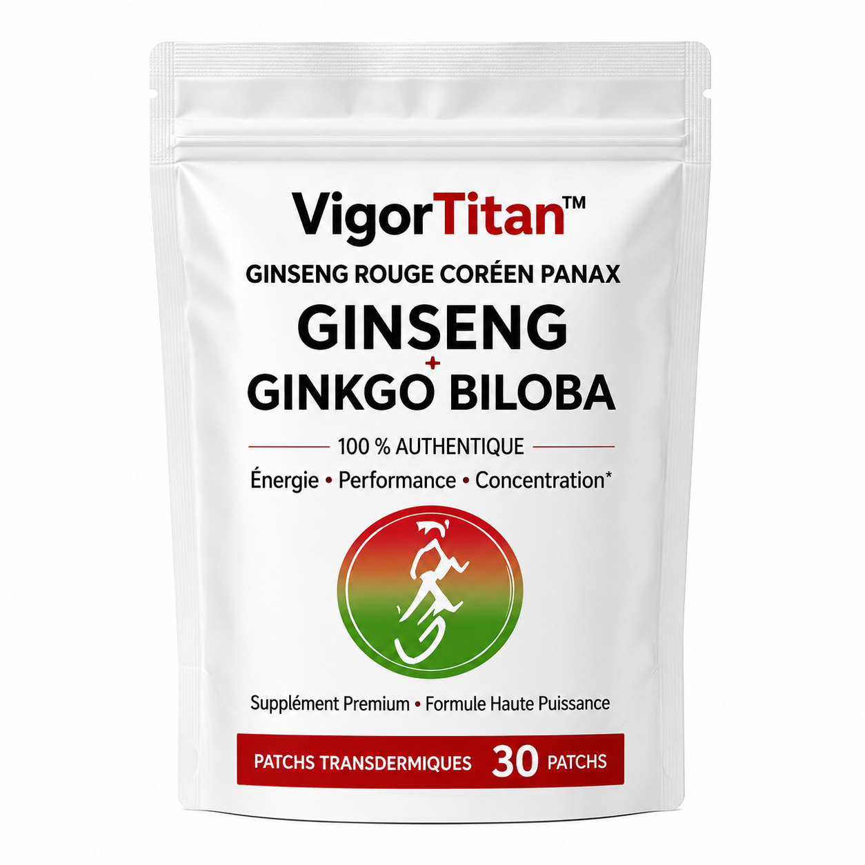 VigorTitan™ Patch de Performance au Ginseng Rouge | Retrouvez une érection deux fois plus ferme en 5 minutes chrono !