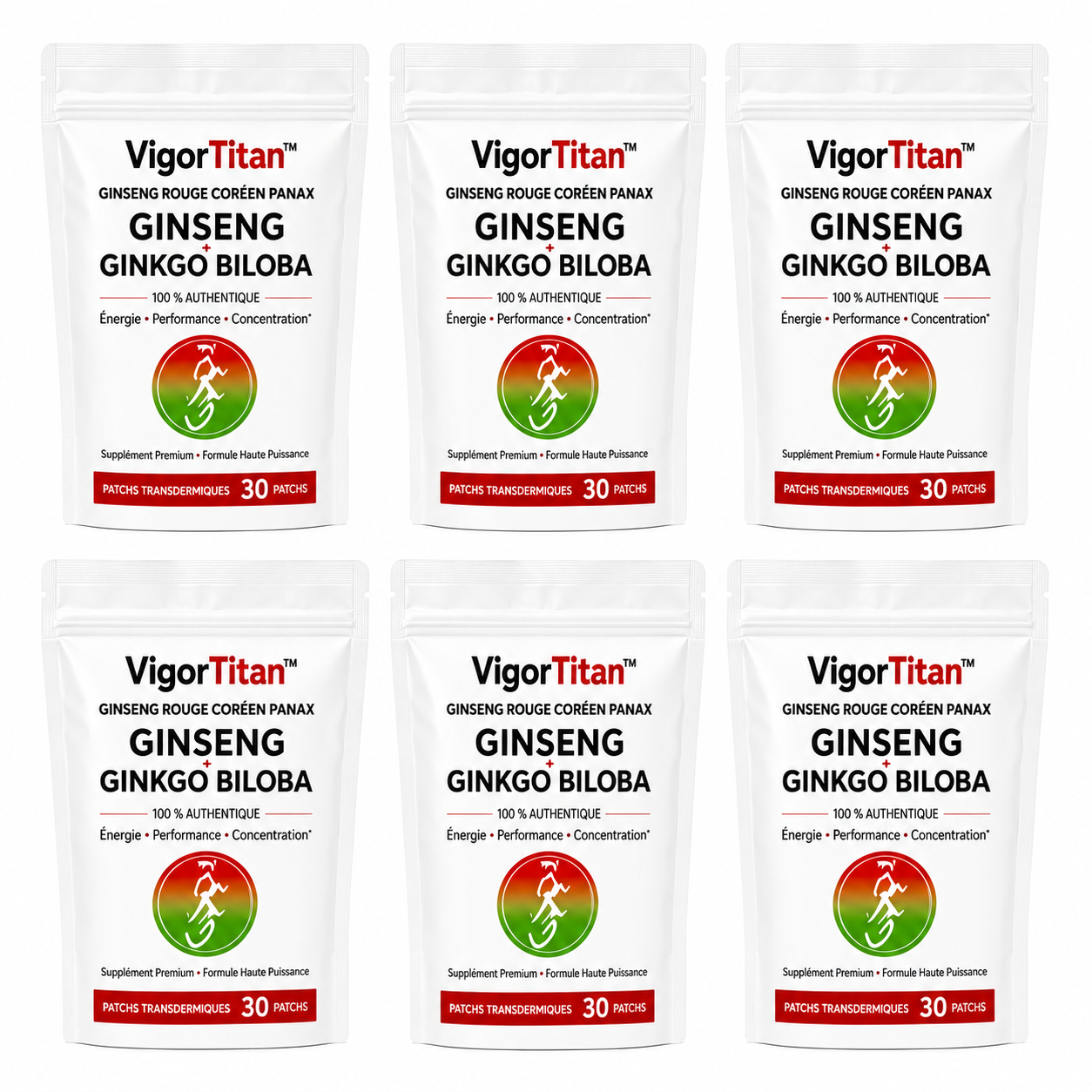 VigorTitan™ Patch de Performance au Ginseng Rouge | Retrouvez une érection deux fois plus ferme en 5 minutes chrono !