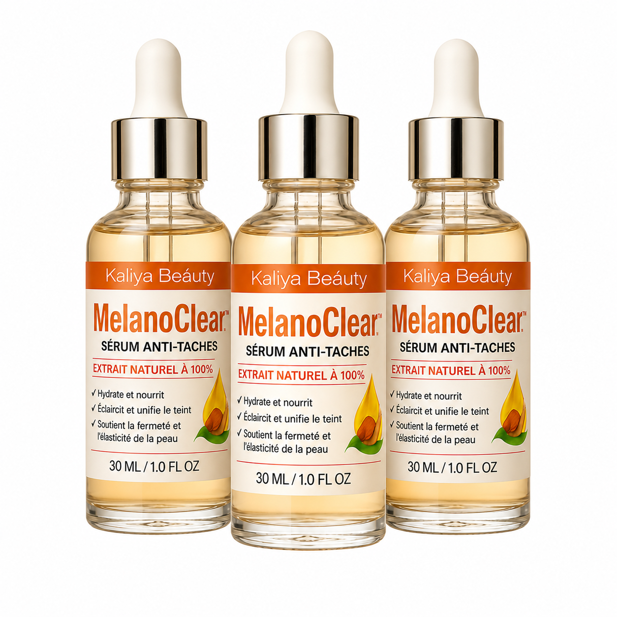 MelanoClear™ Sérum Anti-Taches | Supprimez les taches brunes dès 7 jours !