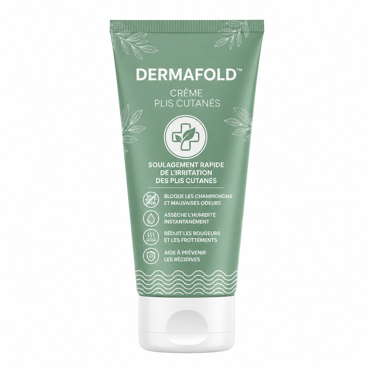 DermaFold™ Crème Plis Cutanés | Éliminez rougeurs, brûlures et mauvaises odeurs dès 24h !