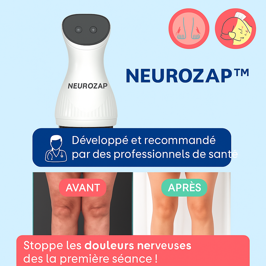 NeuroZap™ Appareil de Massage Anti-Neuropathie | Stoppe les douleurs nerveuses dès la première séance!