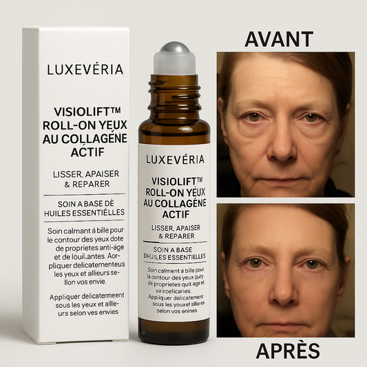 VisioLift™ Roll-on Yeux au Collagène Actif | Efface poches et rides en 60 secondes chrono!