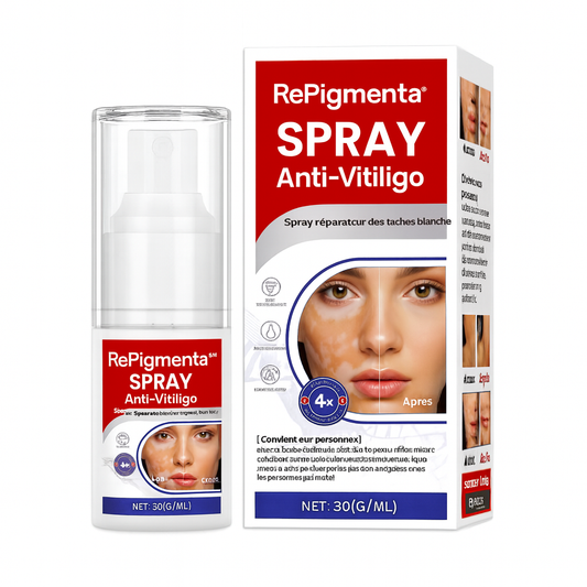 RePigmenta™ Spray Anti-Vitiligo | Restaurez la couleur naturelle de votre peau en 14 jours!