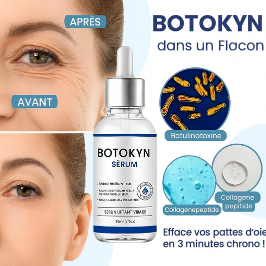 Botoxyn™ Sérum Lifting Visage Anti-Rides | Efface vos pattes d’oie en 3 minutes chrono!