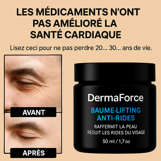 DermaForce™ Baume Lifting Anti-Rides | Rajeunissez de 10 ans en 2 minutes!