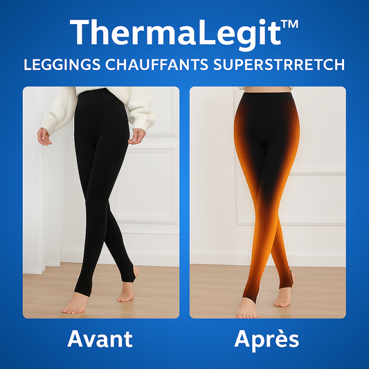 ThermaLegit™ Leggings Chauffants SuperStretch | Restez au chaud jusqu’à ‑20 °C sans geler vos jambes!