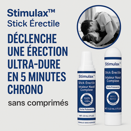 Stimulax™ Stick Érectile | Déclenche une érection ultra-dure en 5 minutes chrono – sans comprimés!