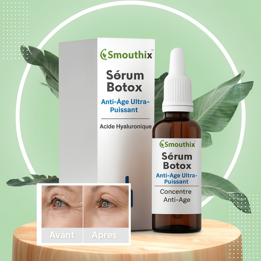 DermaTox™ Sérum Botox Anti-Âge Ultra-Puissant | Lisse 98 % des rides en 15h – Sans piqûre, sans chirurgie !