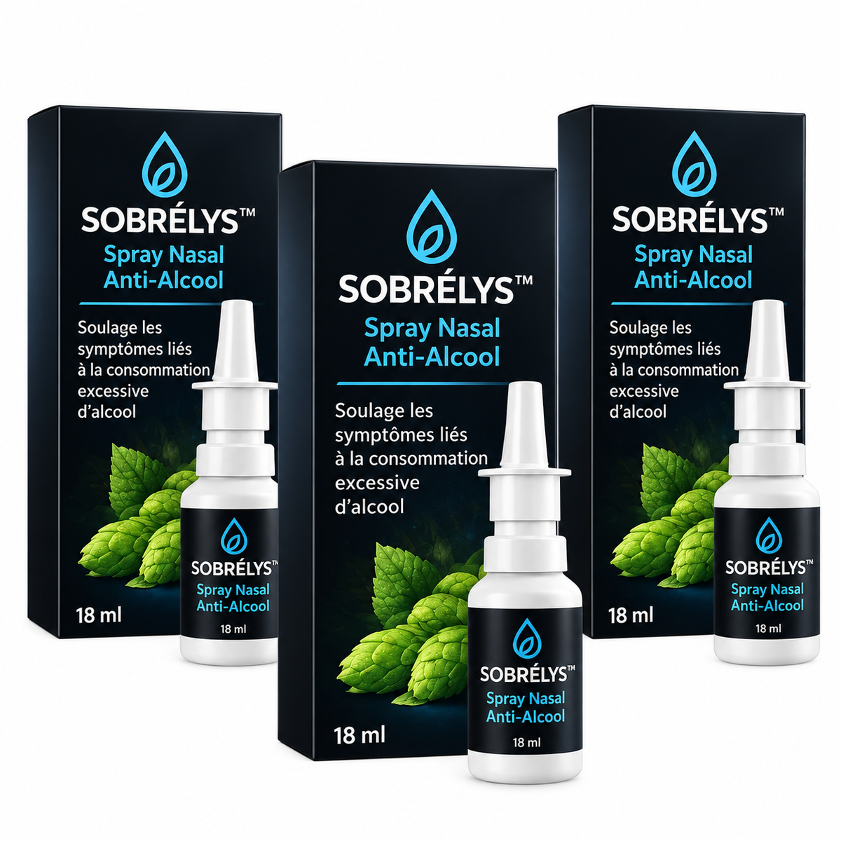 Sobrélys™ Spray Nasal Anti-Alcool | Stop votre envie de boire en 3 jours !