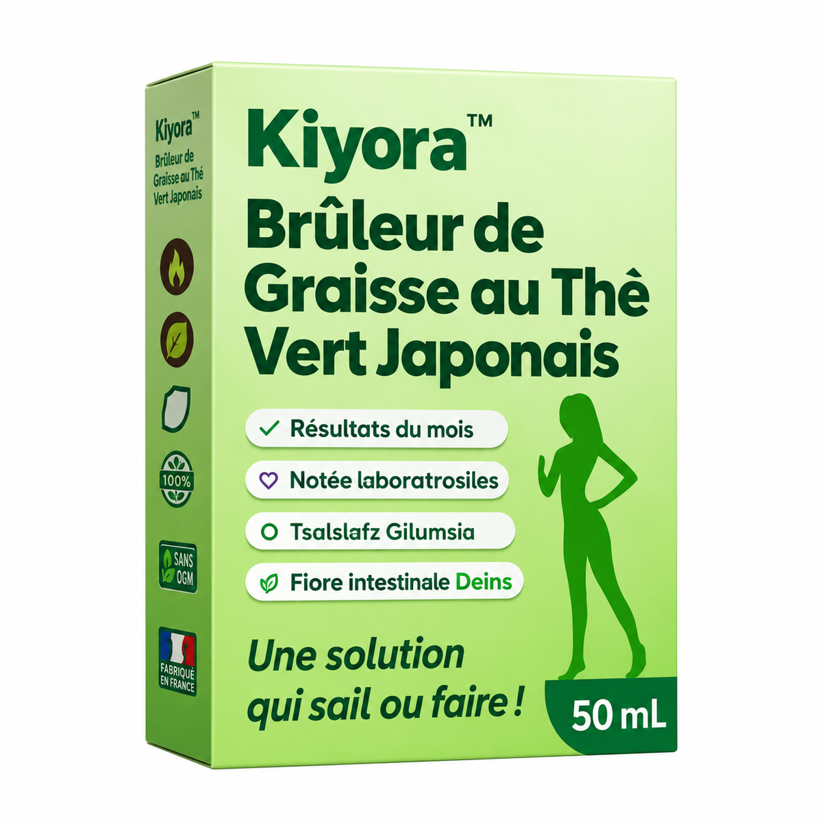 Kiyora™ Brûleur de Graisse au Thé Vert Japonais | Perdez 5 kg de ventre en 7 jours sans bouger de votre canapé!