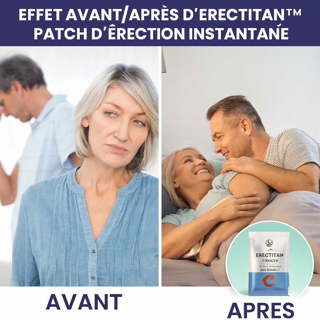 ErecTitan™ Patch d’Érection Instantanée | Dure comme de l’acier en 5 minutes, sans pilules ni injections