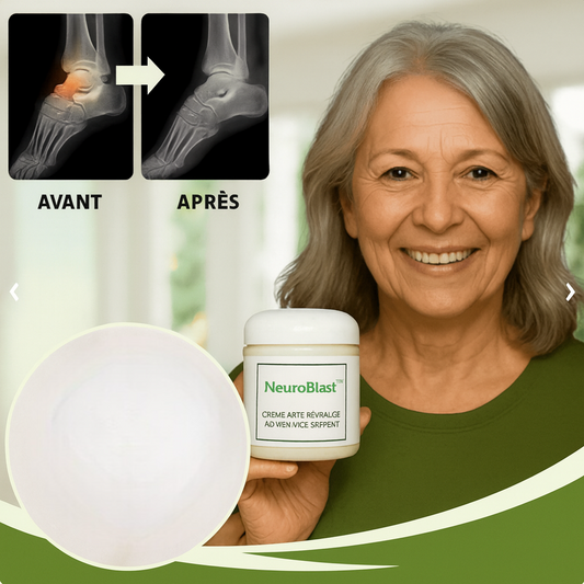 NeuroBlast™ Crème Anti-Névralgie au Venin de Serpent | Élimine les douleurs nerveuses en 30 secondes!