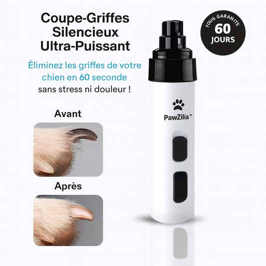 PawZilla™ Coupe-Griffes Silencieux Ultra-Puissant | Éliminez les griffes de votre chien en 60 secondes – sans stress ni douleur!