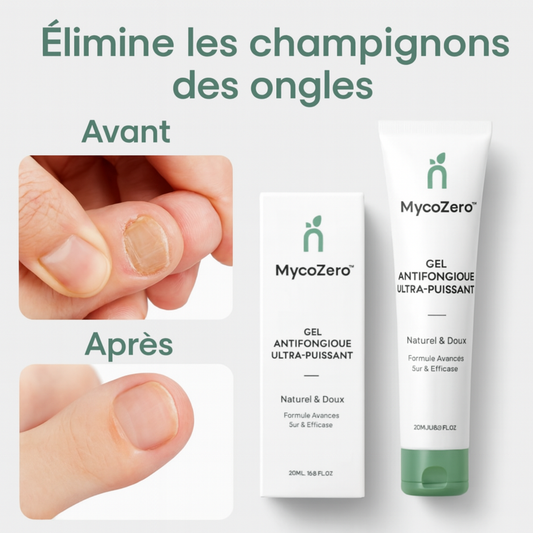 MycoZero™ Gel Antifongique Ultra-Puissant | Faites disparaître vos mycoses en 72 heures chrono!