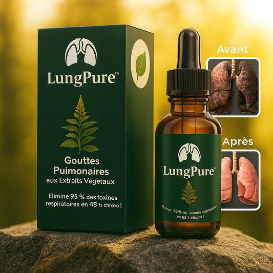 LungPure™ Gouttes Pulmonaires aux Extraits Végétaux