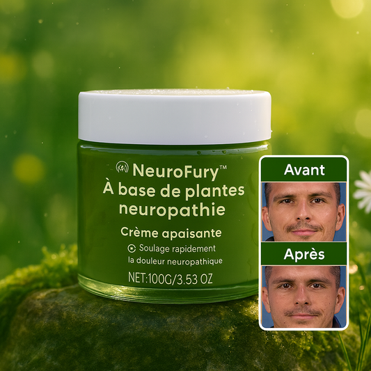NeuroFury™ Crème Apaisante Neuropathie | Soulage les douleurs nerveuses en 3 minutes!
