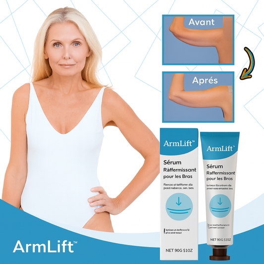 ArmLift™ Sérum Raffermissant pour les Bras | Dites adieu à la peau flasque en 5 jours chrono!