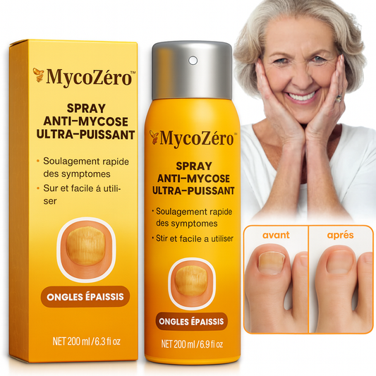MycoZéro™ Spray Anti-Mycose Ultra-Puissant | Éradique les champignons des ongles en 7 jours chrono!