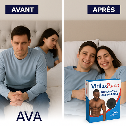Virilux™ Patch Stimulant au Ginseng Rouge | Déclenche des érections dures comme l’acier en 4 jours – sans Viagra!