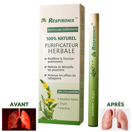 Respironix™ Inhalateur Thérapeutique | Débouche vos poumons et stoppe l’essoufflement en 60 secondes!