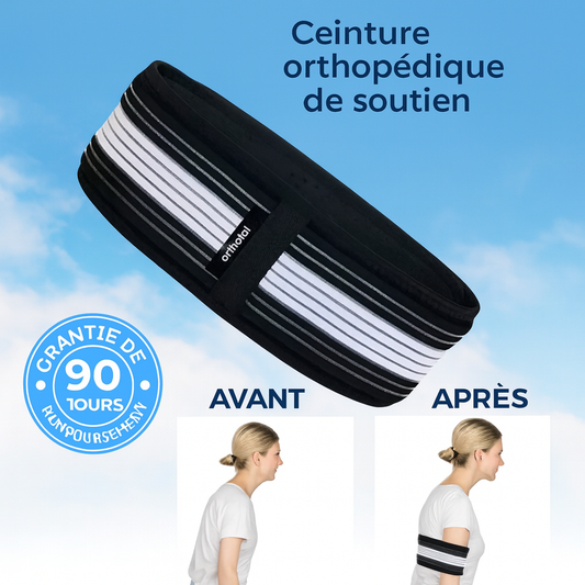 BackRelief™ Ceinture Orthopédique de Soutien | Soulage dos & sciatique en 10 minutes—sans médicaments!