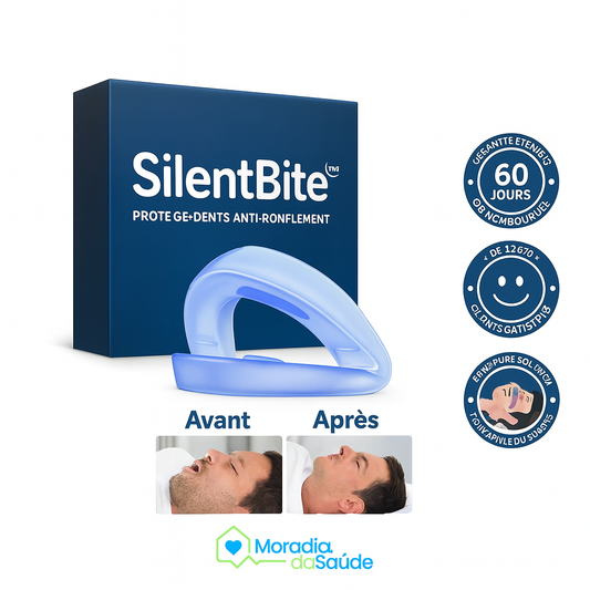 SilentBite™ Protège-Dents Anti-Ronflement | Stoppe le ronflement dès la 1ʳᵉ nuit – validé par des ORL!