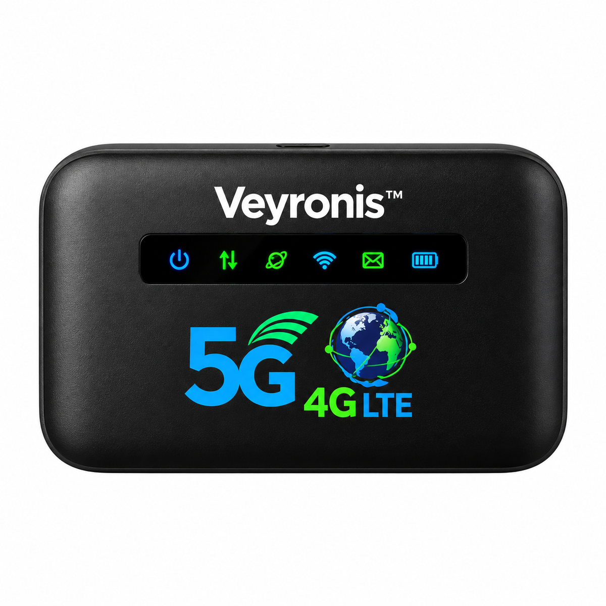 Veyronis™ Routeur WiFi Mondial | Internet 4G/5G dans 196 pays en 5 secondes chrono, sans surcoût !