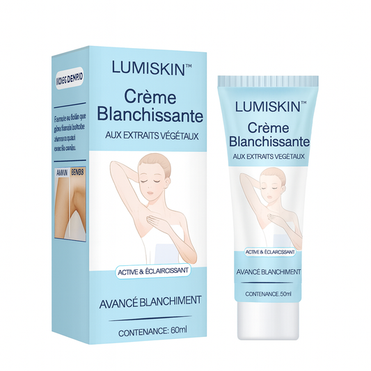 Lumiskin™ Crème Blanchissante aux Extraits Végétaux | Élimine taches et zones foncées en 7 jours chrono!