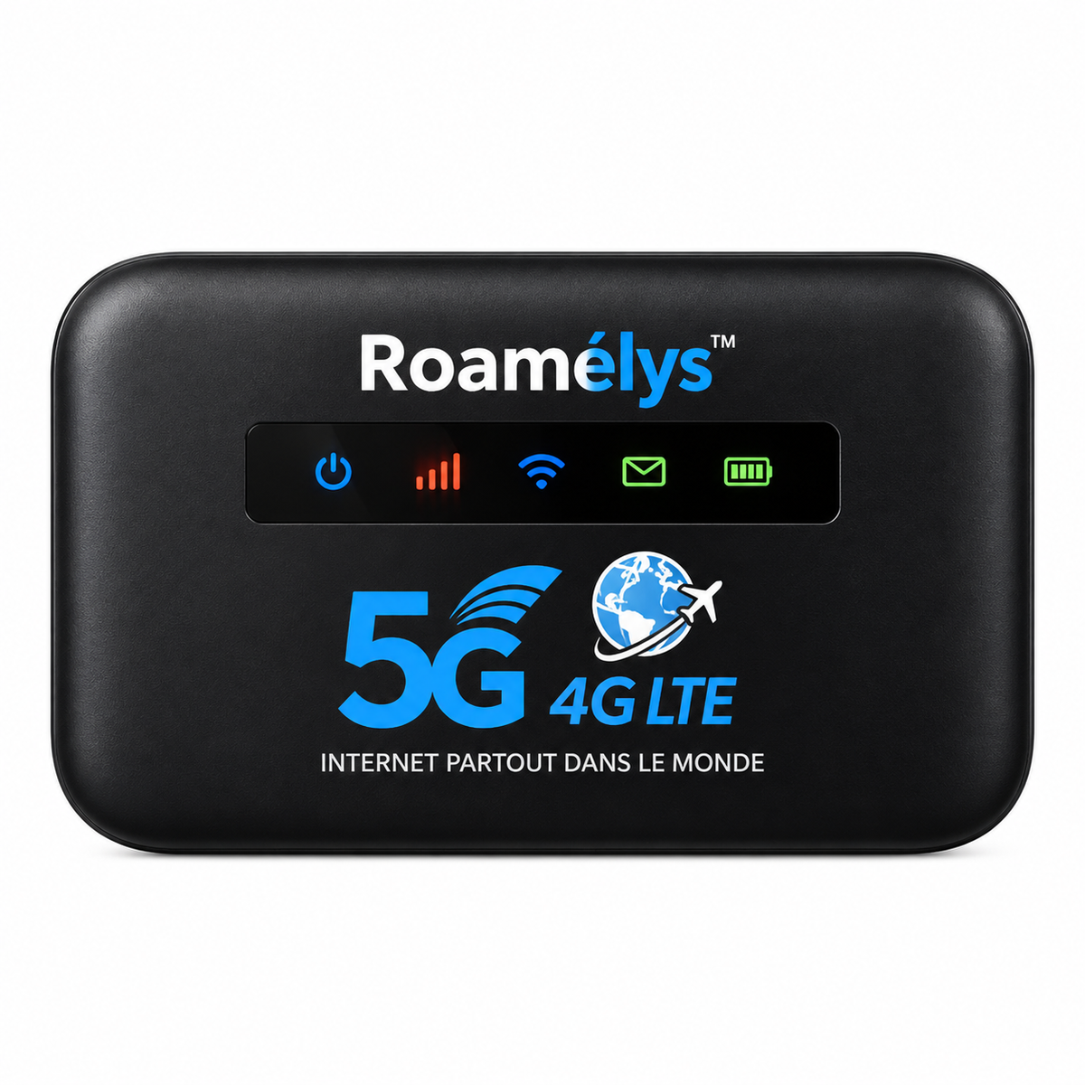 Roamélys™ Routeur Wi-Fi Mondial | Débloquez un internet ultra-rapide dans plus de 150 pays en moins de 5 secondes !