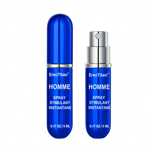 ErecTitan™ Spray Stimulant Instantané | Durcit votre érection en moins de 5 minutes, même après 60 ans!