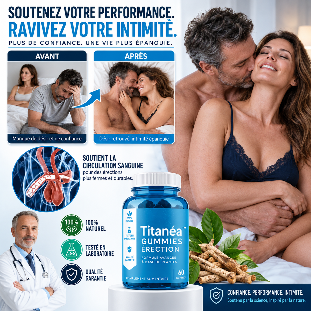 Titanéa™ Gummies Érection | Dure comme de l’acier en 5 minutes, sans Viagra ni ordonnance !