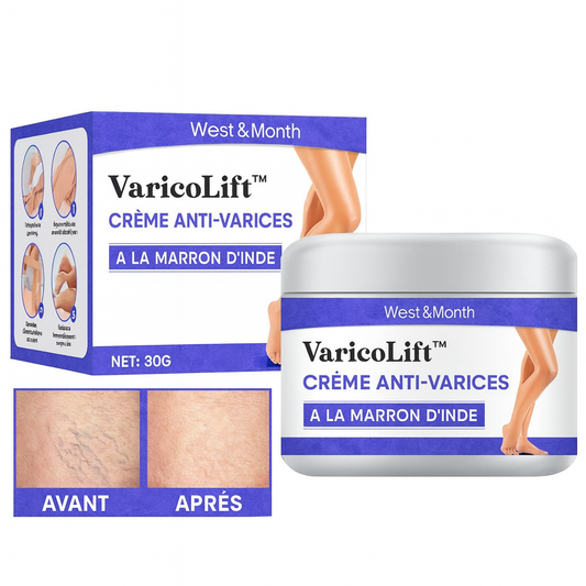 VaricoLift™ Crème Anti-Varices à la Marron d’Inde | Efface varices et varicosités en 7 jours chrono!