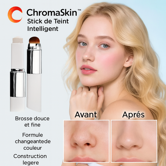 ChromaSkin™ Stick de Teint Intelligent | S’adapte à votre carnation et efface les imperfections en 30 secondes!