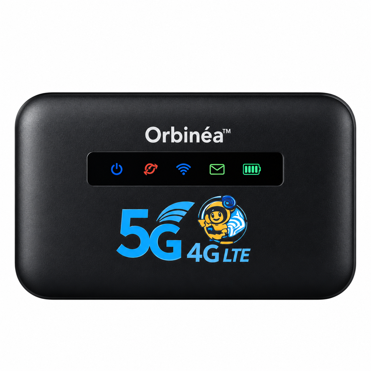 Orbinéa™ Routeur WiFi Mondial | Internet 4G/5G dans 196 pays en 5 secondes chrono, sans surcoût !