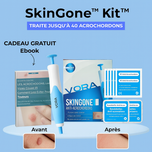 SkinGone™ Kit Anti-Acrochordons | Fait tomber vos acrochordons en 3 jours sans douleur!