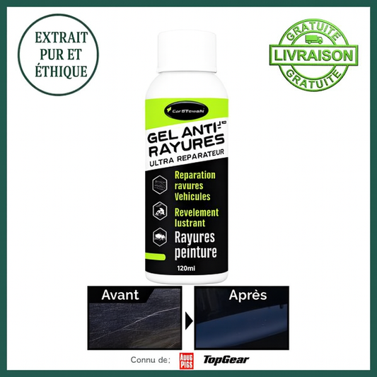 CarSmooth™ Gel Anti-Rayures Ultra-Réparateur | Efface 99 % des rayures en seulement 5 minutes!