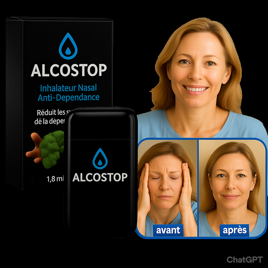 AlcoStop™ Inhalateur Nasal Anti-Dépendance | Coupe l’envie d’alcool en seulement 5 jours!
