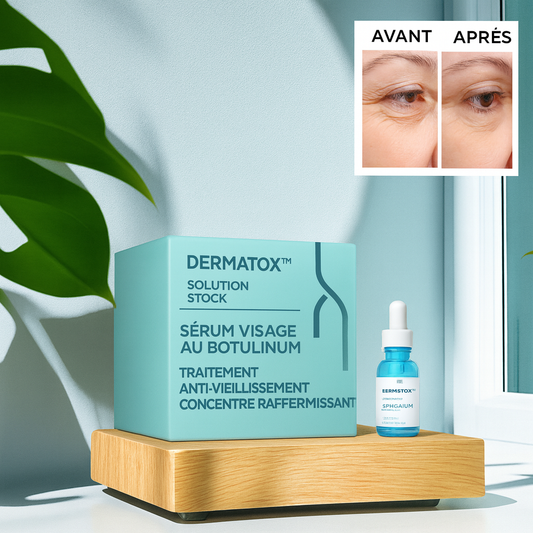 DermaTox™ Sérum Visage au Botulinum | Lisse rides & ridules comme un lifting en 5 minutes!