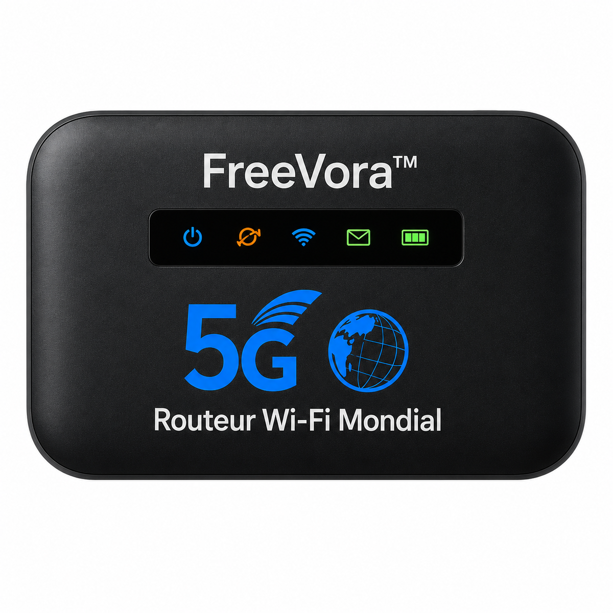 FreeVora™ Routeur Wi-Fi Mondial | Débloquez un internet ultra-rapide dans plus de 150 pays en moins de 5 secondes !