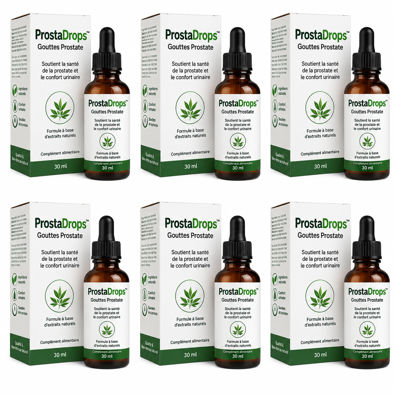 ProstaDrops™ Gouttes Prostate | Retrouvez un jet puissant et dormez enfin toute la nuit sans interruption !