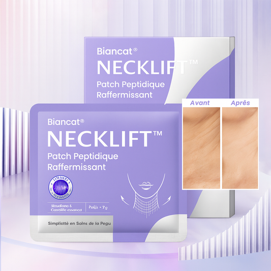 NeckLift™ Patch Peptidique Raffermissant | Redessinez votre cou en 7 jours — sans aiguille!