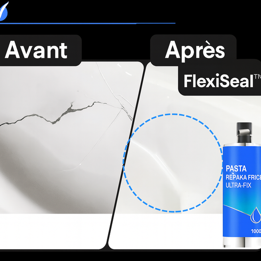FlexiSeal™ Pasta Réparatrice Ultra-Fix | Répare fissures et trous en 60 minutes!