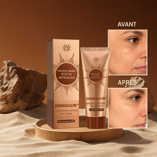 DermaGlow™ Masque Visage Végétal Anti-Taches | Efface Rides & Taches Brunes en 7 Jours!
