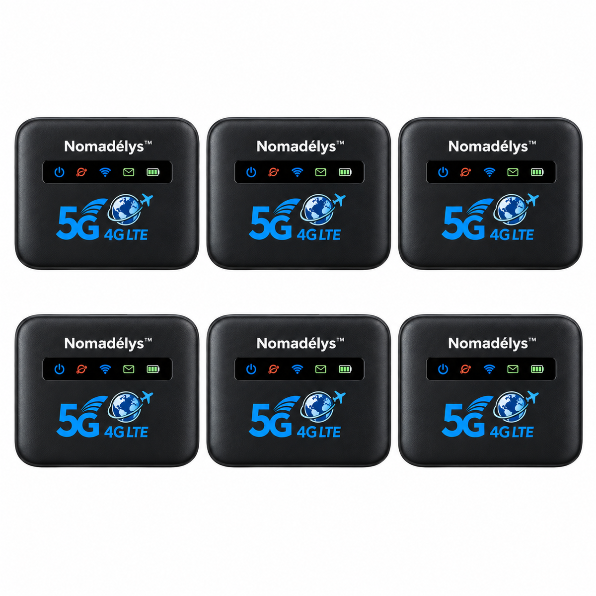 Nomadélys™ Routeur Wi-Fi Mondial | Débloquez un internet ultra-rapide dans plus de 150 pays en moins de 5 secondes !