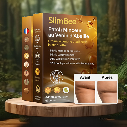 SlimBee™ Patch Minceur au Venin d’Abeille | Élimine toxines et graisse abdominale en 24 h!