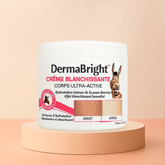DermaBright™ Crème Blanchissante Corps Ultra-Active | Éclaircit la peau de 2 tons en 7 jours!