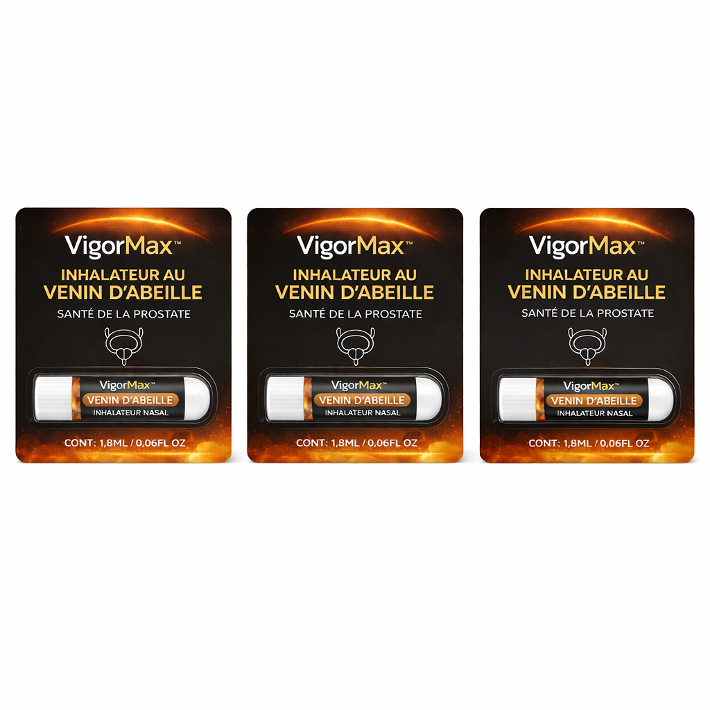 VigorMax™ Inhalateur au Venin d’Abeille | Obtenez une érection dure comme l’acier en quelques minutes !
