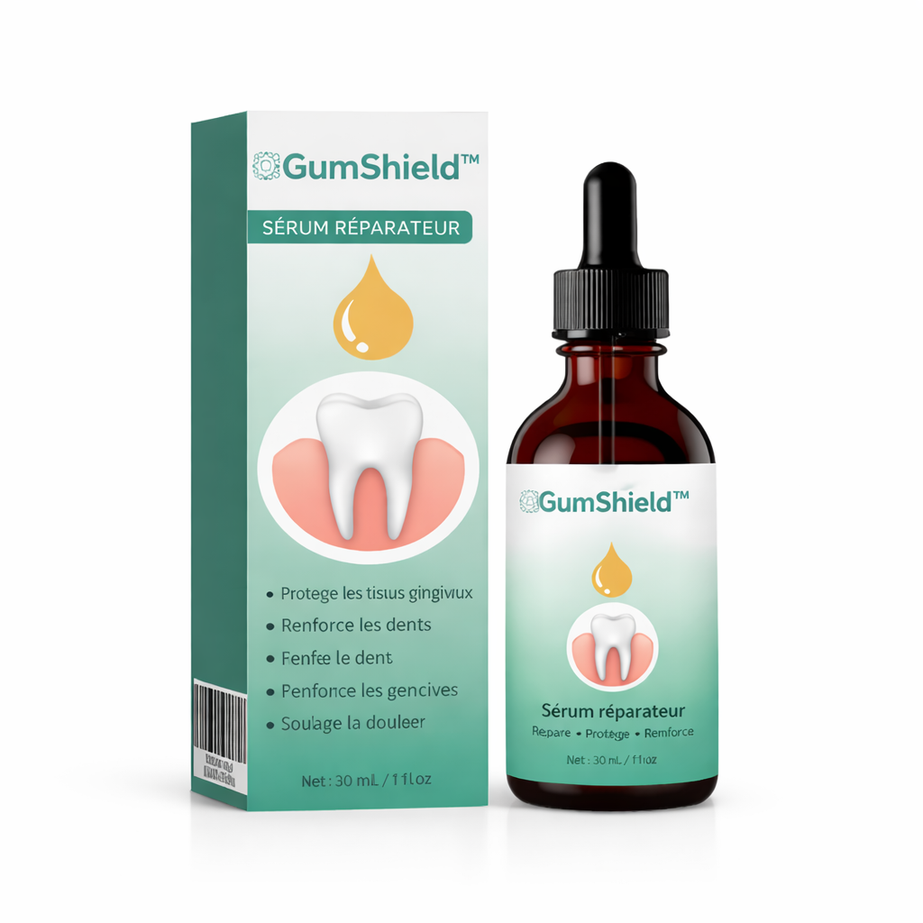 GumShield™ Sérum Réparateur | Stoppez la rétractation et sauvez vos dents en seulement 4 jours !