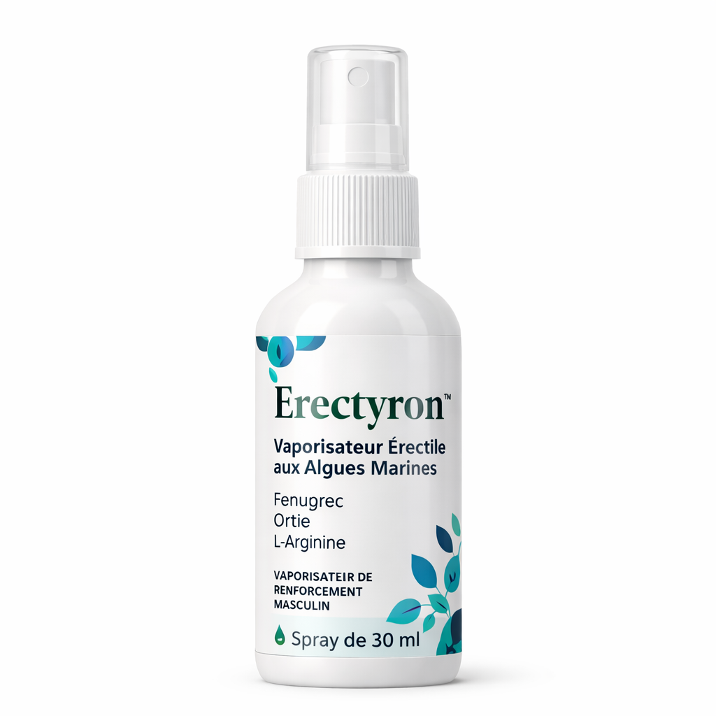 Erectyron™ Vaporisateur Érectile aux Algues Marines | Érections dures comme du roc en 43 secondes !