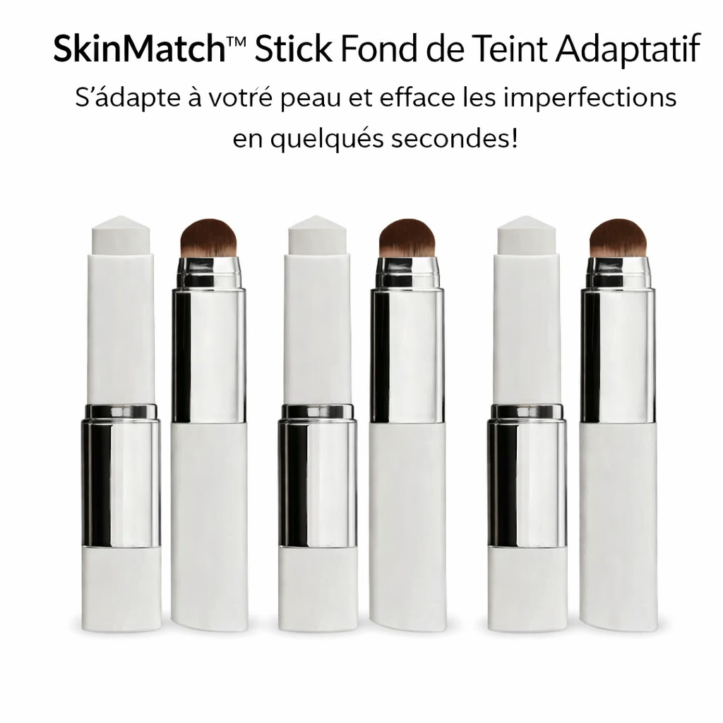 SkinMatch™ Stick Fond de Teint Adaptatif | S’adapte à votre peau et efface les imperfections en quelques secondes !